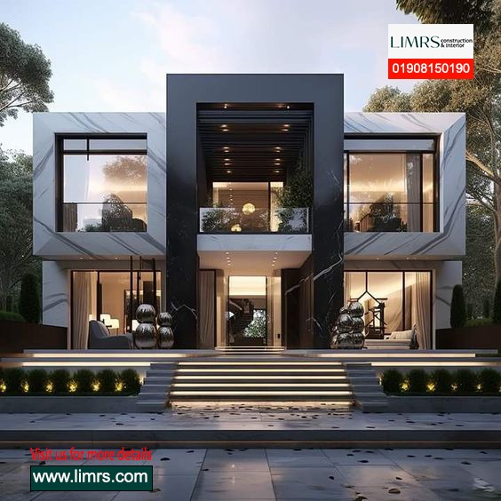 Luxury Villa Exterior Design In Gulshan