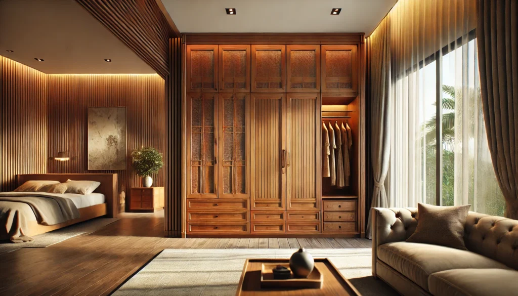 Wooden Wardrobe Design BD