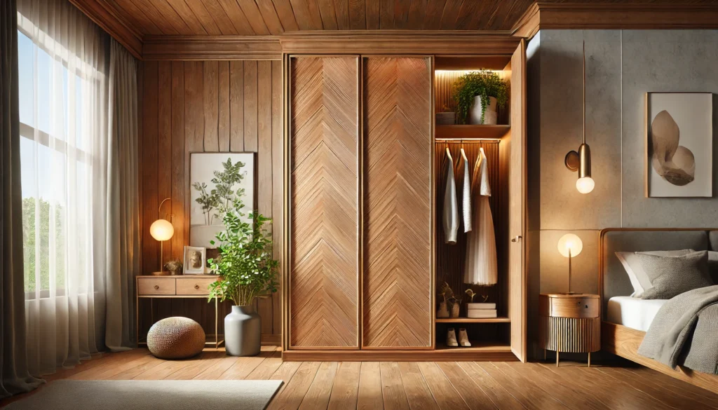 Wooden Wardrobe Design BD