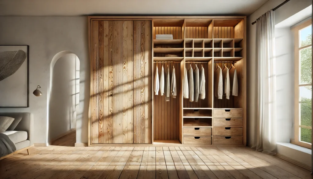 Wooden Wardrobe Design BD